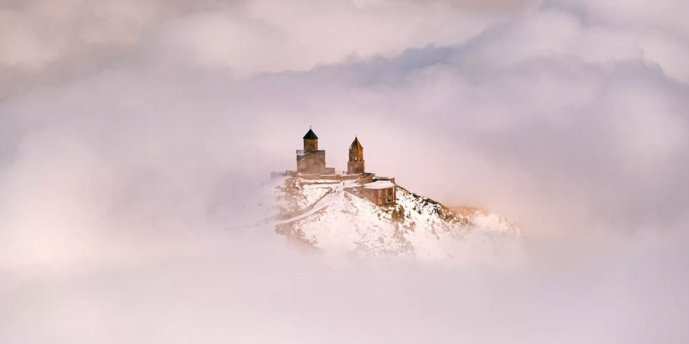 Stepantsminda-Gergeti-Church-in-Georgia